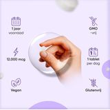 WeightWorld Biotine Haar Tabletten - 12.000 mcg - Voor sterk en glanzend haar - 365 vegan tabletten voor 1 jaar voorraad