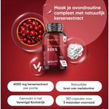 WeightWorld Montmorency Zure Kersen capsules - 6000 mg - 180 capsules voor 3 maanden voorraad - Vegan