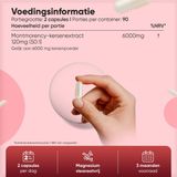 WeightWorld Montmorency Zure Kersen capsules - 6000 mg - 180 capsules voor 3 maanden voorraad - Vegan