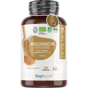 Fenegriek Capsules - Fenegriek - Vegan - 180 Stuks