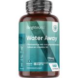 Water Away Vochtafdrijvers - 180 natuurlijke capsules voor 3 maanden voorraad - Ondersteun optimaal je lichaam - Met kalium, vitamine B6, groene thee en paardenbloem - Van WeightWorld