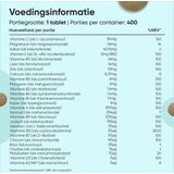 Multivitaminen - 400 Tabletten - 27 Vitaminen en Mineralen