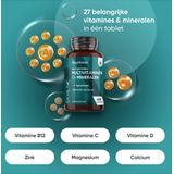 Multivitaminen - 400 Tabletten - 27 Vitaminen en Mineralen