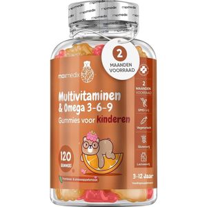 Multivitamine Gummies - 120 Stuks - Kinderen - 17 Vitamines en Mineralen