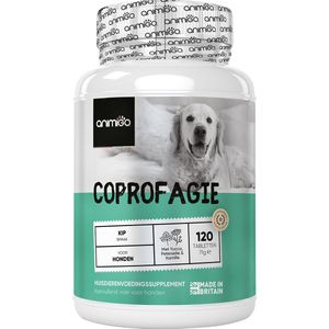 Coprophagia - 120 Kauwtabletten - helpt met hond eet poep