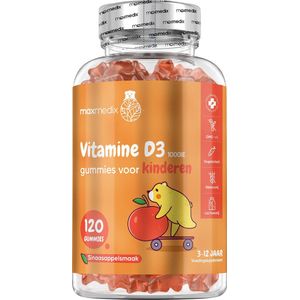 Vitamine D3 Gummies - Sinaasappel - 120 Stuks - Vegetarisch