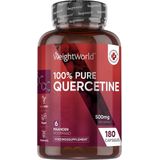 WeightWorld Quercetine 500 mg - 180 capsules voor 6 maanden - krachtige antioxidant