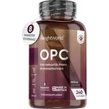 WeightWorld OPC Druivenpitextract - 500 mg - 240 vegan druivenpit capsules voor 8 maanden voorraad