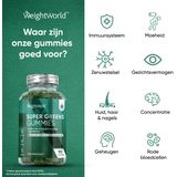 Chlorella - Vegan Gummies - 90 Stuks - Bosbessensmaak