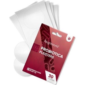 Probiotica Pleisters - 30 pleisters - WeightWorld