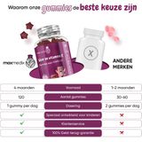 IJzer Gummies - Vitamine C - 120 Stuks - Natuurlijke Formule