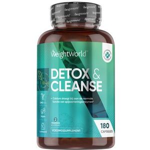 Detox & cleanse capsules met calcium - 180 capsules - detox kuur