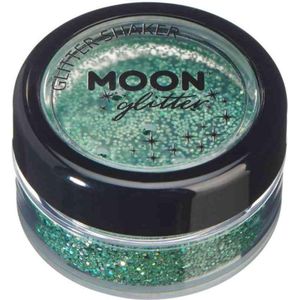 Moon Glitter - Holographic Glitter Shakers - Groen - 5g - Cosmetische Glitter voor Gezicht en Lichaam