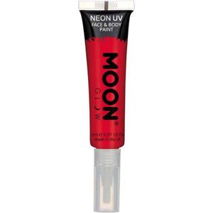 Moon Glow - Neon UV Face Paint - Intense Red - 15ml