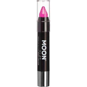 Moon Glow - Neon UV Glitter Body Crayons - 8 Kleuren - Vegan - Dierproefvrij