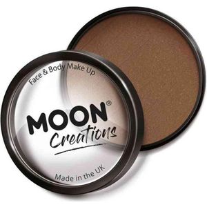 Moon Creations - Pro Face Paint Cake Pots - Mid Brown - 36g