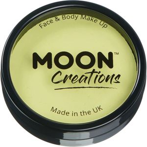 Moon Creations - Pro Face Paint Cake Pot - Light Yellow - 36g