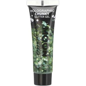 Moon Creations Glitter Makeup Moon Glitter - Holographic Chunky Glitter Gel Groen