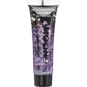 Moon Creations Glitter Makeup Moon Glitter - Holographic Chunky Glitter Gel Paars