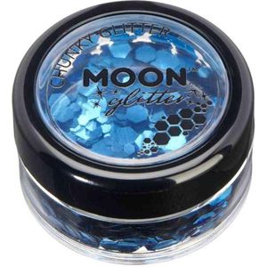 Moon Glitter Classic Chunky Glitter Blue 3g