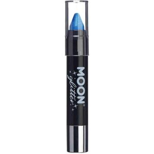 Moon Glitter - Body Crayon Pen - Blauw - 3,5gr - Glinsterende Glitter