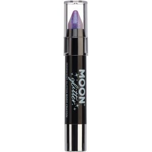 Moon Glitter Iridescent Body Crayons Purple 3.2g