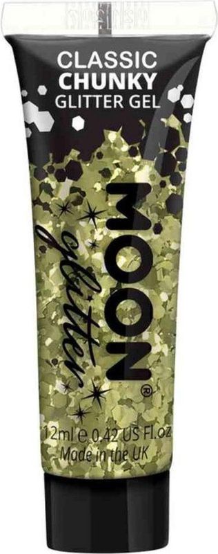 Moon Glitter - Glitter Gezichtskleur - Goud - 12 ml