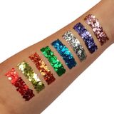 Moon Glitter - Glitter Gezichtsverf - Rood - 12 ml - Grofkorrelige Glitter