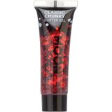 Moon Glitter - Glitter Gezichtsverf - Rood - 12 ml - Grofkorrelige Glitter