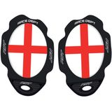 RST - Standard Knee Sliders - Rood Wit - Materiaal: Kunststof