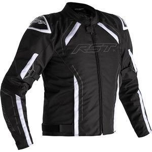 RST -1 Ce Mens Textile Jacket Black White 48 Jas