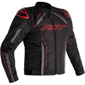 RST - S-1 - Motorjas - Zwart Rood Grijs - Polyester - 4-Seizoenen