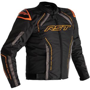 RST - S-1 - Jas - Zwart Oranje Grijs - MaxTex Stof - Waterdicht