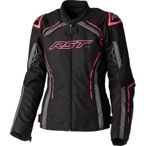 RST S1 Dames Motorjack - Zwart - Textiel - Waterdicht