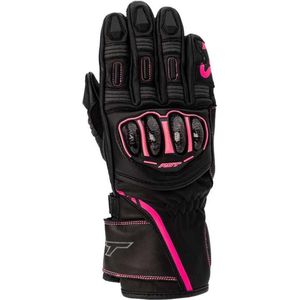 RST S1 Ce Ladies Glove Black Neon Pink 8 - Maat 8 - Handschoen