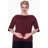 Addicted - Sweater - Rood - Viscose/Nylon