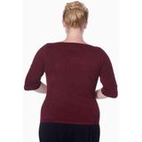 Addicted - Sweater - Rood - Viscose/Nylon