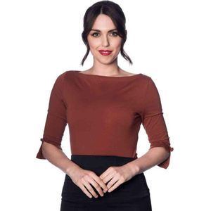 Banned Retro - Oonagh Top - Bruin