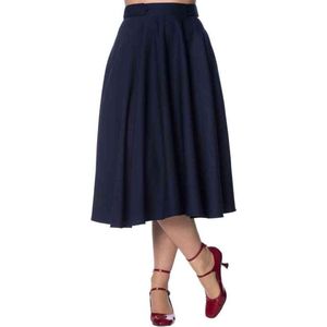 Banned Retro - Di Di - Swing Rok - Donkerblauw