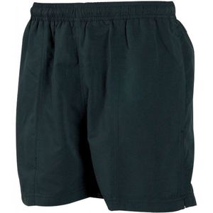 Tombo - All Purpose Lined Short - Black - 100% Polyester - Ademend Materiaal
