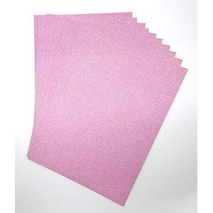 A4 lichtroze glitterkaart glitter papier niet schuur fonkelende knutselvellen sprankelende kaart 250 gsm bling knutselkaart glitter karton zuurvrij kaarten maken scrapbooking kunst ambachten