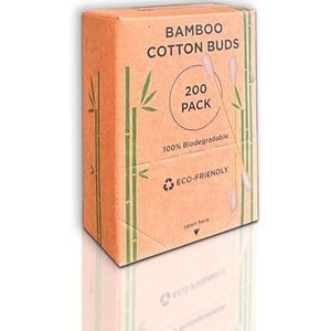 Bamboe biologisch afbreekbare katoenen knoppen