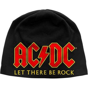 AC/DC - Let There Be Rock Beanie Muts - Zwart