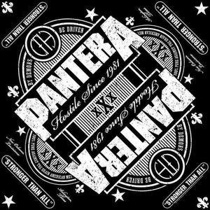 Pantera - Stronger Than All Bandana - Zwart