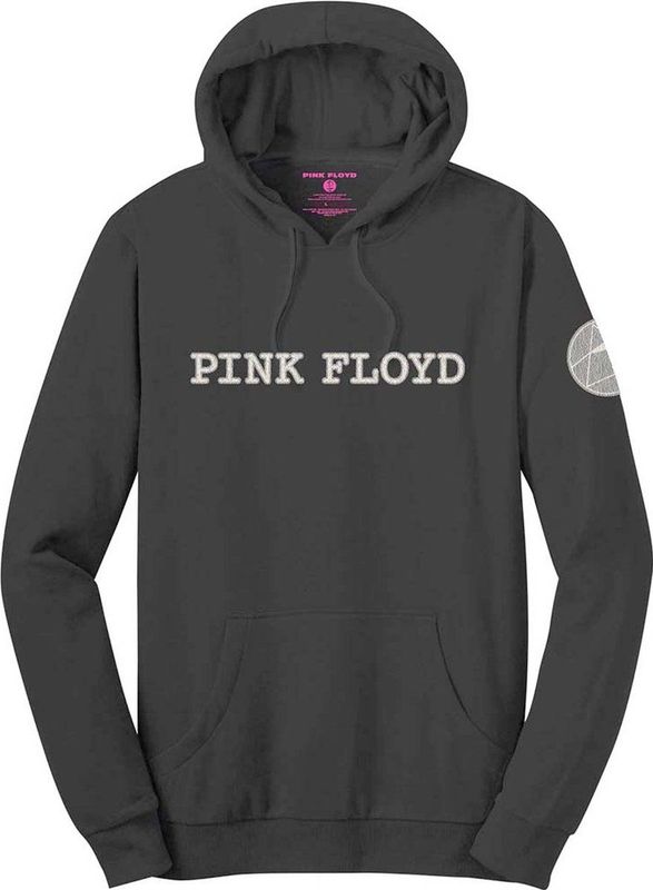 Pink Floyd - Logo & Prism - Hoodie - Zwart