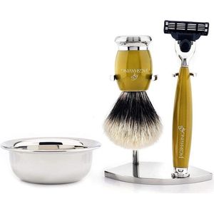 origineel haar borstel scheerset met 3 rand verenigbaar scheermes