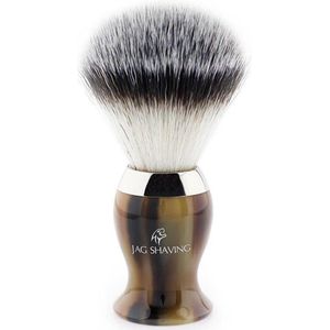 Handgemaakte antieke heren synthetische zilveren tip scheerkwast bont nat schoon scheren voor mannen