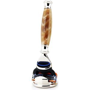 Top Kwaliteit 5 Rand Scheren Scheermes, Roestvrij staal Scheerstaan, Heren Verzorgingsaccessoires, Luxe Scheren Scheermes (5 Edge Blade Razor)