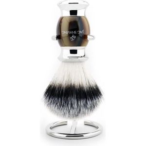 Scheerkwast, beste kwaliteit scheerkwast, scheerkwast voor heren, geschenkscheerkwast (scheerkwast met standaard), perfect cadeau voor mannen