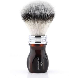 Klassieke scheerkwast met Tortila-kleurhandvat Synthetische scheerkwast, de beste kwaliteit